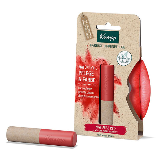KNEIPP farbige Lippenpflege natural red