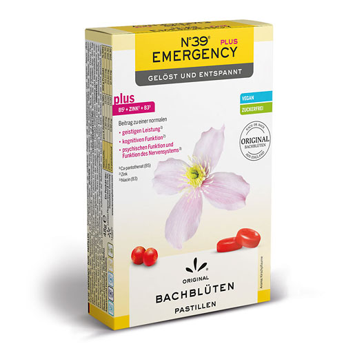 BACHBL&Uuml;TEN No.39 Emergency plus Pastillen