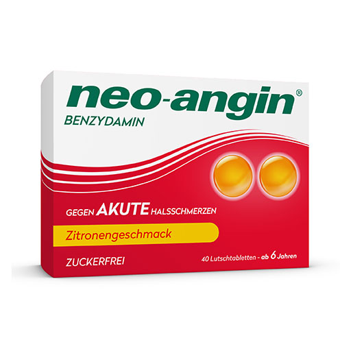 NEO-ANGIN Benzydamin akute Halsschmerzen Zitrone