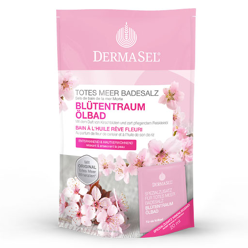 DERMASEL Totes Meer Badesalz Bl&uuml;tentraum