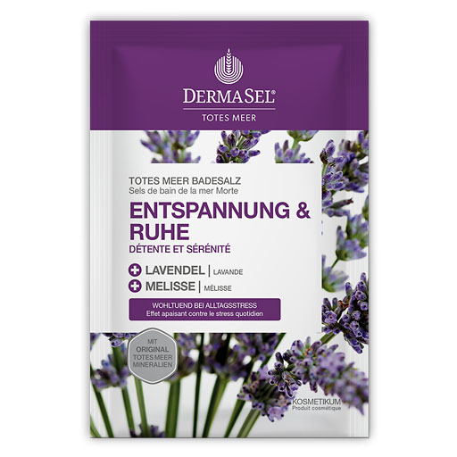 DERMASEL Totes Meer Badesalz Entspannung & Ruhe
