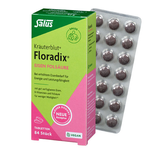 FLORADIX Eisen Fols&auml;ure Tabletten
