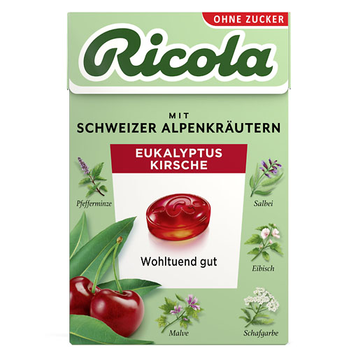 RICOLA o.Z.Box Eukalyptus Kirsche Bonbons