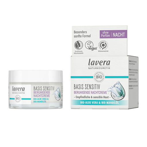 LAVERA basis sensitiv beruhigende Nachtcreme