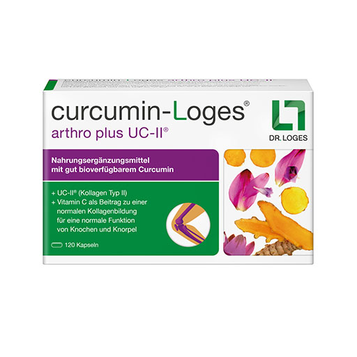 CURCUMIN-LOGES arthro plus UC-II Kapseln