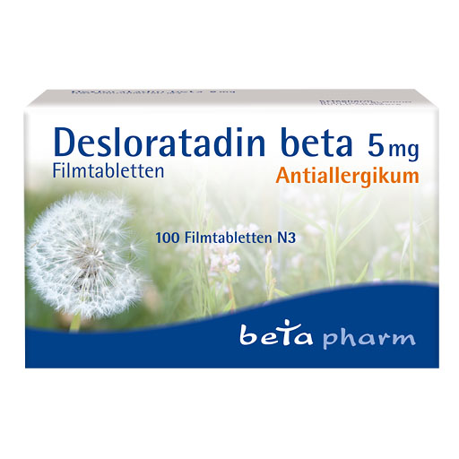 DESLORATADIN beta 5 mg Filmtabletten