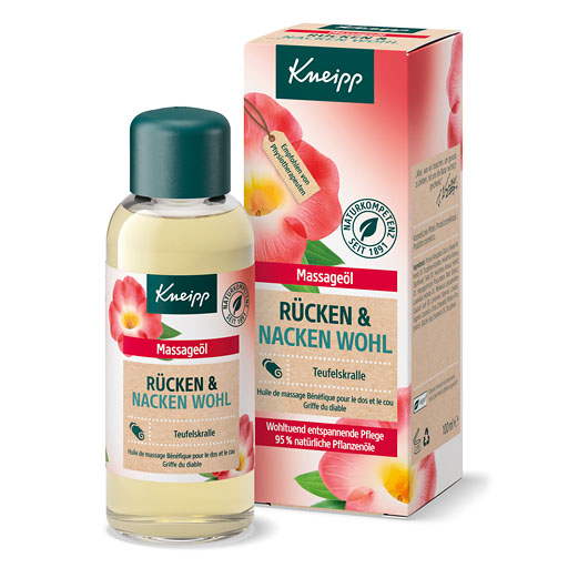KNEIPP Massage&ouml;l R&uuml;cken & Nacken Wohl
