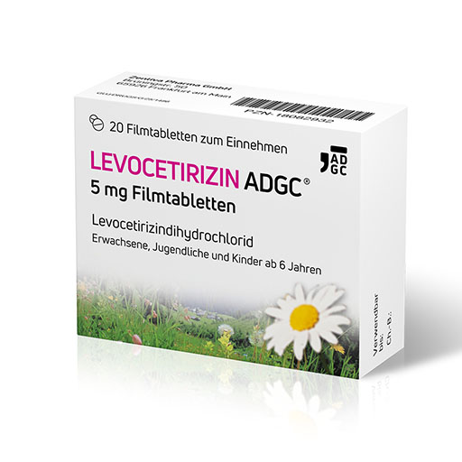 LEVOCETIRIZIN ADGC 5 mg Filmtabletten