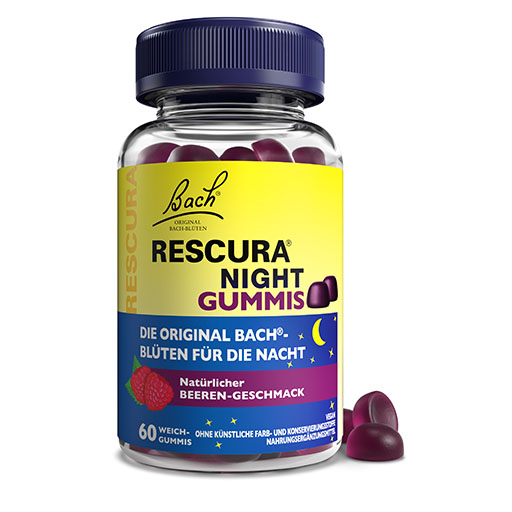 BACHBL&Uuml;TEN Original Rescura Night Gummis Beere