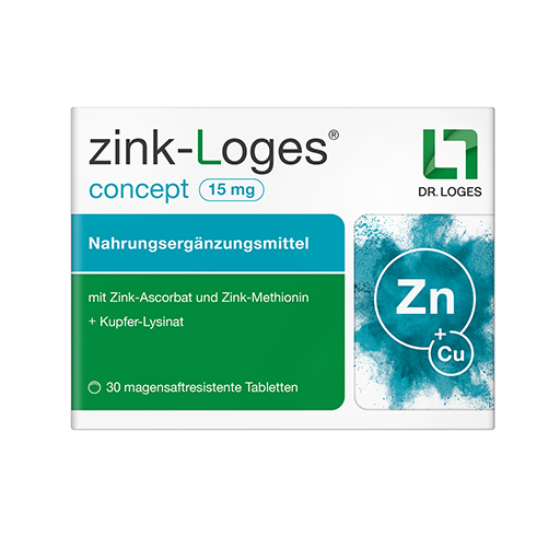 ZINK-LOGES concept 15 mg magensaftres.Tabletten