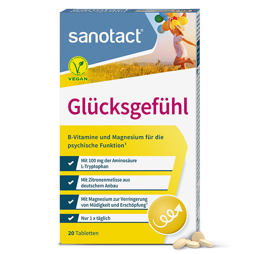 SANOTACT Gl&uuml;cksgef&uuml;hl Tabletten