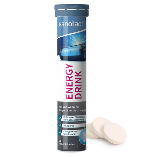 SANOTACT Energy Drink Brausetabletten