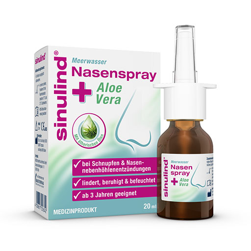 SINULIND Meerwasser Nasenspray+Aloe Vera