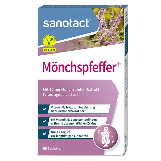 SANOTACT M&ouml;nchspfeffer+ 10 mg Tabletten