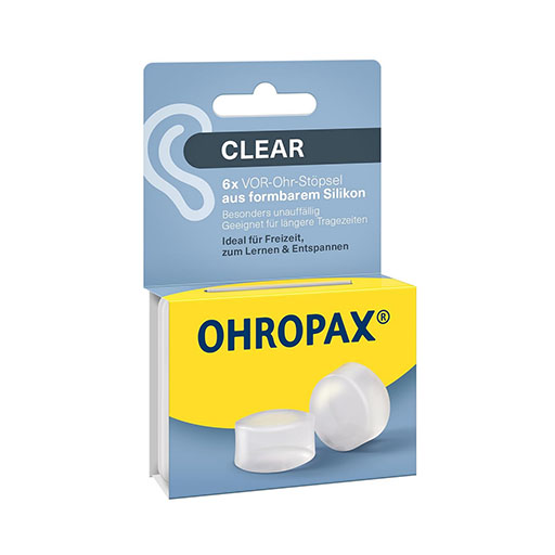 OHROPAX Clear Silikon Vor-Ohr St&ouml;psel