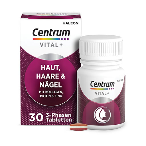 CENTRUM Vital+ Haut Haare & N&auml;gel Tabletten