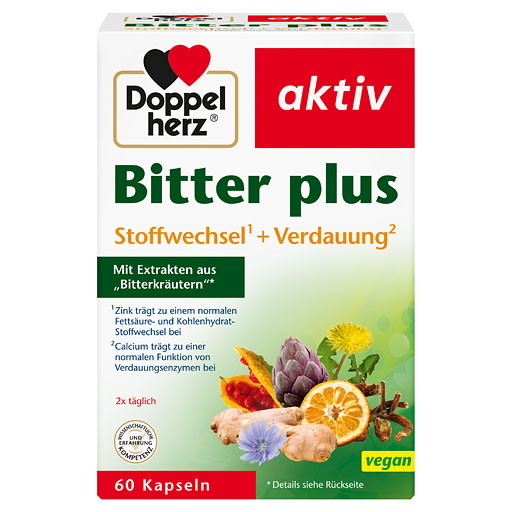 DOPPELHERZ Bitter plus Kapseln