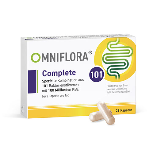 OMNIFLORA Complete 101 Bakterienst&auml;mme 100 Mrd.KBE