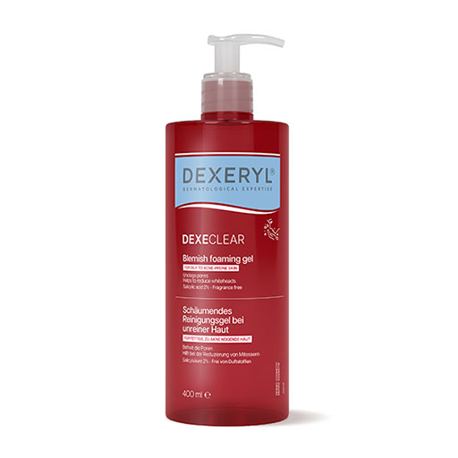 DEXERYL DEXECLEAR Reinig.Gel sch&auml;um.unreine Haut