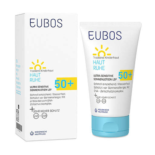EUBOS HAUT RUHE Ultra sensitiv Sonnenlotion LSF50+