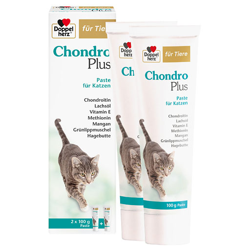 DOPPELHERZ f&uuml;r Tiere Chondro Plus Paste f.Katzen