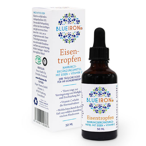 BLUEIRON Eisentropfen+Vitamin C